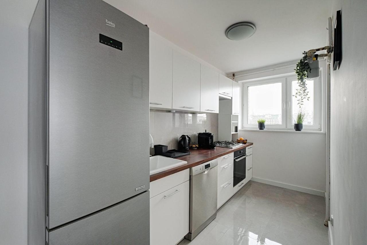 Warsaw Inside Solec With Private Parking Apartman Kültér fotó